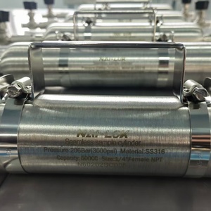 Cilindro de Muestra de Gas para Laboratorio Nai-Lok S31254 6Mo 1800psi Sin Costuras 100-2000ml - Product Image 3