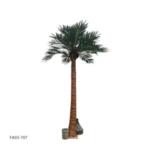 Grand cocotier artificiel en fibre de verre résistant aux UV personnalisable, palmier simulé pour la décoration de <span class=keywords><strong>villa</strong></span> d'hôtel - Product Image 6