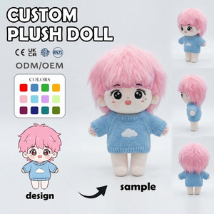 Peluche personalizado con diseño de animal, zorro con vestido Daisy, decoración rústica para el hogar, juguete de peluche para niños con sonido, llavero de peluche Bing, venta al por mayor - Product Image 2