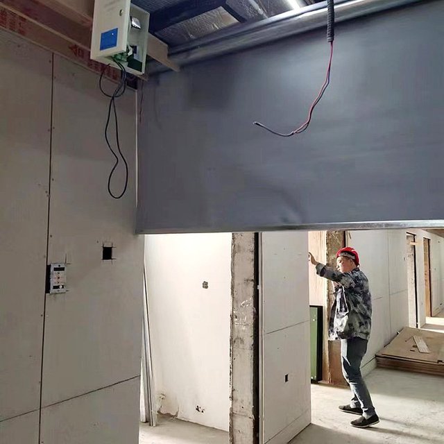 Fire Safety Smoke Curtain with High Quality Motor