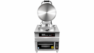 Crêpière électrique professionnelle en acier inoxydable 10 kW avec plaques en fonte ou en aluminium - Product Image 4