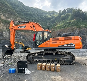 Excavadora de cadenas DX380HD de 38 toneladas, excavadora hidráulica de servicio pesado para minería y construcción - Product Image 3