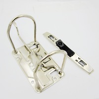 Clips à dégagement rapide en métal à double trou Classeurs à feuilles mobiles A4 Classeurs de fichiers Couleur/logo personnalisés Style simple Accessoires personnalisés