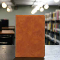 Mini carnet d'adresses A5 pour étudiants, couverture souple en tissu PU, bloc-notes de bureau professionnel, reliure agrafée, agendas scolaires