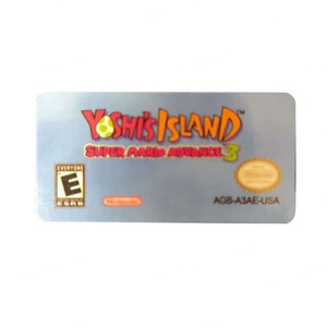 Autocollants pour cartouches de jeux vidéo Super Marlo Advance 3 Yoshi's Island 4 Super Marlo Bros. 3 2 Super Marlo World pour GBA Gameboy - Product Image 6
