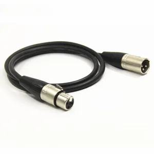 Cantell cheap price 3 Pin XLR Female to XLR male Speaker Microphone Balanced Audio Cable