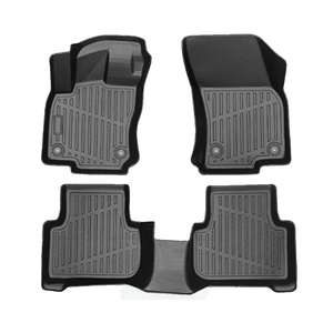 Tappetini su Misura per Volkswagen <span class=keywords><strong>Tiguan</strong></span> 18-22, Set Completo 3 Pezzi in TPE 3.5mm, Resistenti e Antiscivolo per Tutte le Stagioni - Product Image 1