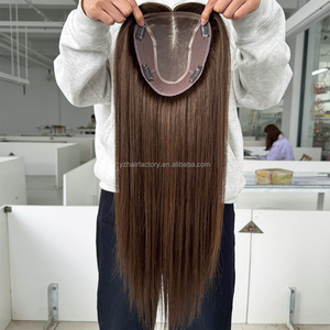 ท็อปเปอร์ผมแท้ 100% จากยุโรป ขนาด 6x7 นิ้ว ฐานโมโนและเวฟท์ ให้ปริมาณผมดูเป็นธรรมชาติ สำหรับผมบาง - Product Image 2