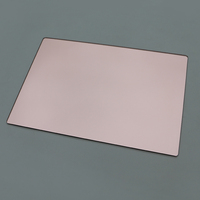 1mm 1.5mm 2mm Or Plexiglas Argent Rose Or Miroir Acrylique Feuille de Miroir Acrylique Or