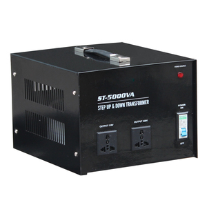 Ac 220V để 110V chuyển đổi 110V để 5000W biến áp 220V ST loạt Step-Up ba giai đoạn PC vật liệu điện áp ổn định - Product Image 2