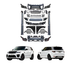 Para <span class=keywords><strong>Range</strong></span> <span class=keywords><strong>Rover</strong></span> <span class=keywords><strong>Sport</strong></span> 2014-2017 Upgrade 2022 <span class=keywords><strong>SVR</strong></span> Style Body Kit Led Heddlights Instalación sin pérdidas de alta calidad Plug and Play - Product Image 1