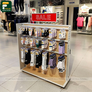 ตู้เสื้อผ้าบูติกเสื้อผ้าสั่งตัดทันสมัย แผงผนังตู้เสื้อผ้า ชั้นวางสินค้า เคาน์เตอร์คิดเงิน - Product Image 3