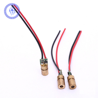 Module laser à usage industriel 1mW 5mW 3-5v Laser point rouge focalisable 650nm