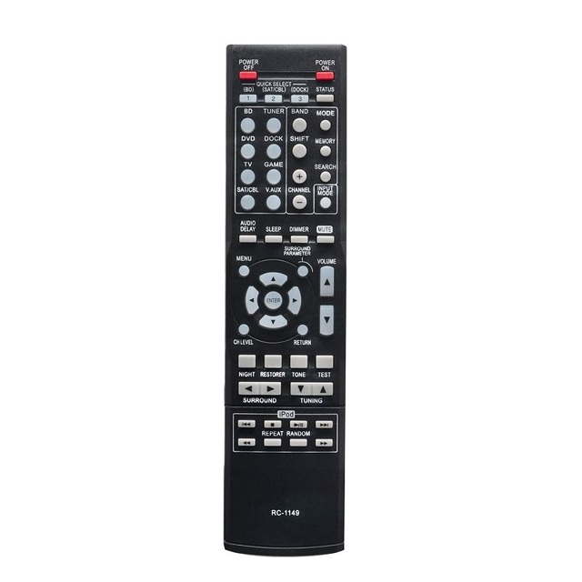 RC-1149 RC1149 Replace Remote Control Fit for Denon AV Surround Stereo Receiver AVR-391 DHT-391XP