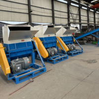 Broyeur de plastiques industriels silencieux avec norme CE