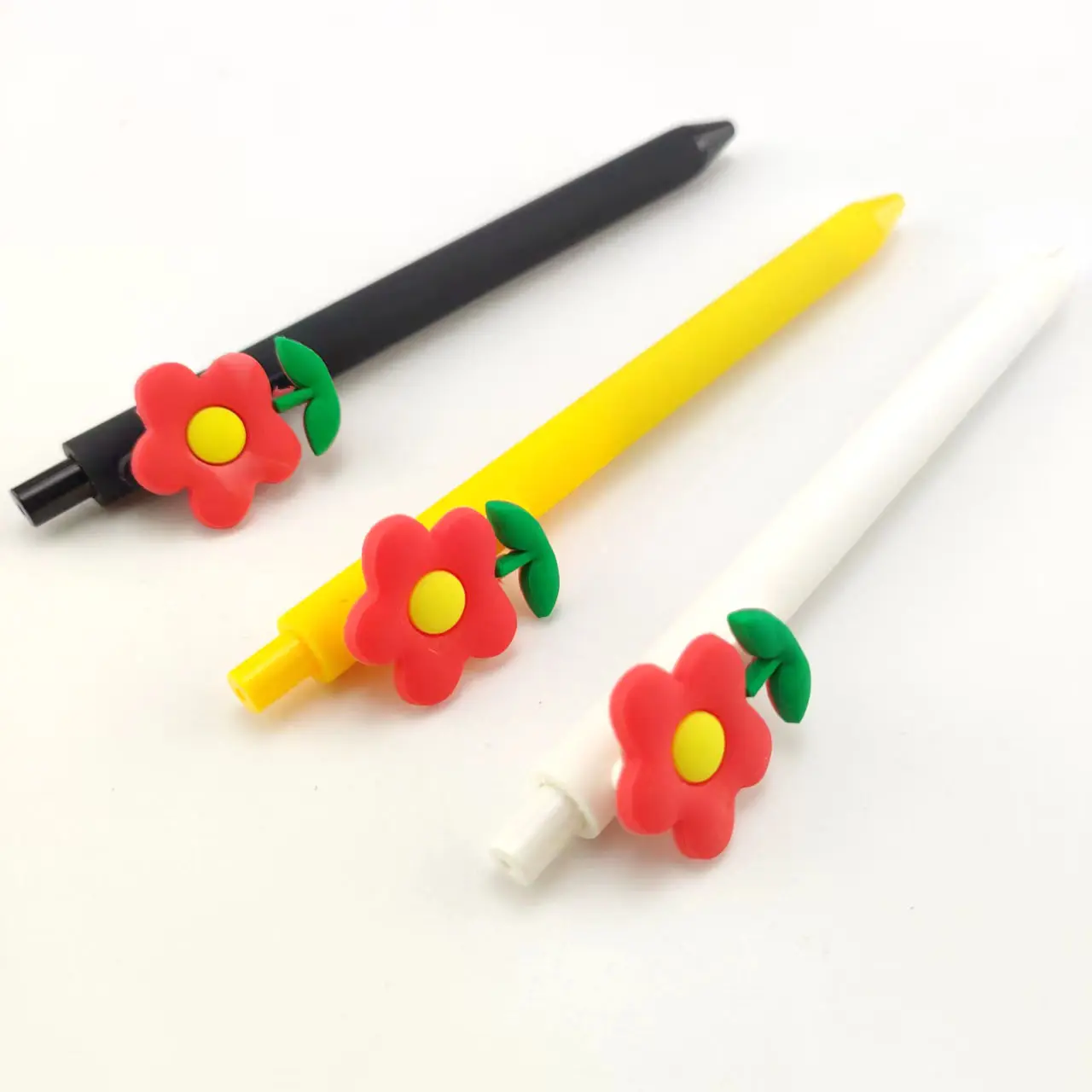 Custom PVC Ballpoint Pen Japanese And Korean Cute Ballpoint Pen Cartoon Plastic Pen