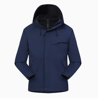 Nouvelle veste de safari unisexe coupe-vent et imperméable 2027, 100 % polyester, motif uni, manteau décontracté