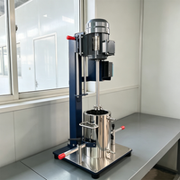 Petit mélangeur de laboratoire de table à vitesse réglable pour crème cosmétique, shampoing, émulsification et dispersion