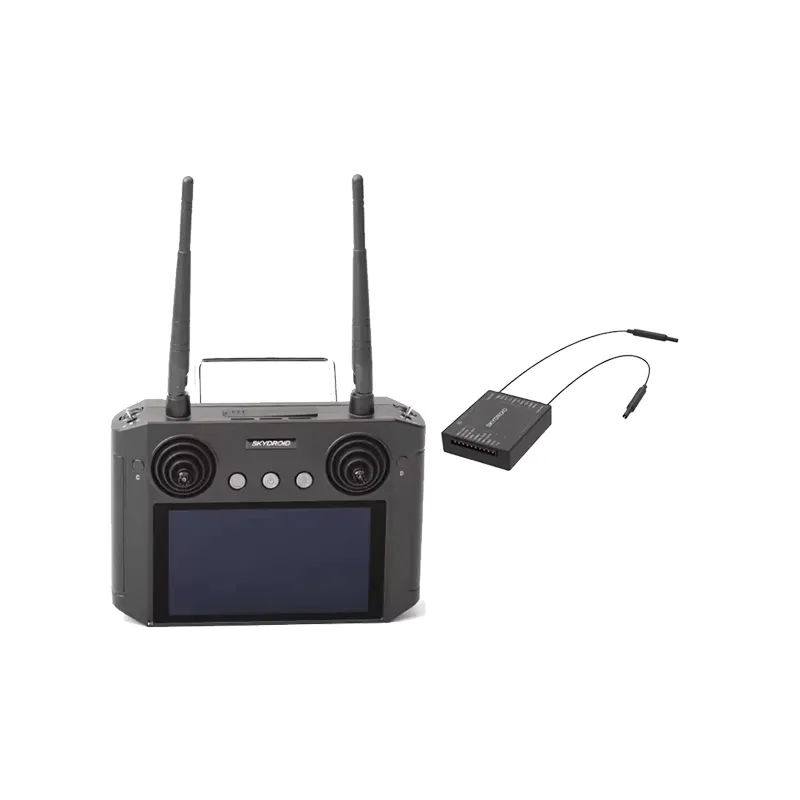 Transmisor de datos de video digital SKYDROID H12 Control remoto Android 3 en 1 con pantalla FHD de 5,5 "2,4 GHz 12CH 30km de distancia