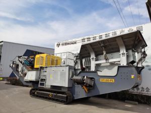 Macchina primaria del frantoio a mascelle del motore Diesel del caldo-prodotto Mobile di estrazione con lo schermo vibrante - Product Image 5