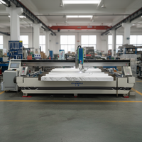 Machine de découpe à jet d'eau CNC QIANRUI, pompe haute précision pour la sculpture et la découpe du marbre, 110V/380V/420V, 4000kg, garantie de 2 ans