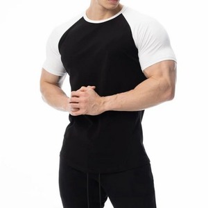 Camiseta deportiva sin mangas de raglán para <span class=keywords><strong>hombre</strong></span>, Camiseta de cuello redondo para entrenamiento de Fitness, ajustada, de verano, 2022 - Product Image 3
