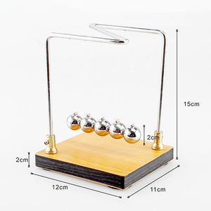 Gelsonlab HSPD-058 Boules d'équilibre de haute qualité pour le pendule de Newton, boules de physique, pendule de Newton - Product Image 5