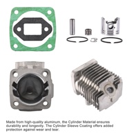 Kit de piston GOOFIT 44 mm 44-6 pour moteur 2 temps 43cc 47cc 49cc, remplacement pour mini quad, ATV, pocket dirt bike