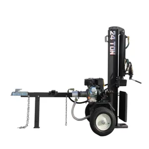 Deli Thủy Lực Bơm Gỗ Trailer Cho Máy Kéo Diesel Ls26t Công Nghiệp Log Splitters/Bộ Xử Lý Logsplitter