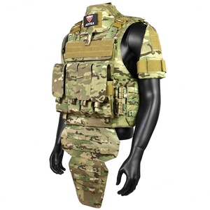 Chaleco Táctico Artex AV-8035 de Protección Completa, Nailon 500D, Anti-Puñaladas, Balístico, con Sistema de Liberación Rápida - Product Image 2