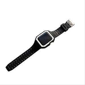 Correa de Silicona Integrada BEEFLYPOWER para Relojes <span class=keywords><strong>Apple</strong></span> <span class=keywords><strong>Watch</strong></span> Series 11 10 9 8 7 <span class=keywords><strong>6</strong></span> 5, <span class=keywords><strong>Caja</strong></span> de 45mm 46mm - Product Image 2