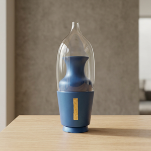 Quemador de Incienso Estilo Árabe Indio, Tapa de Vidrio, Base de Madera de Ciprés, Hecho a Mano, Decoración Religiosa para el Hogar, Hoteles, Aroma Jazmín, ArtisanVibe - Product Image 1
