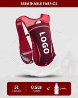 Randonnée Camping Hydratation Pack Sac À Dos 5L Marathon Race Running Vest Bag Pour Hommes Et Femmes