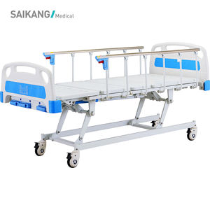 Cama de <span class=keywords><strong>Hospital</strong></span> Manual de Tres Manivelas de Alta Calidad y Servicio Profesional A3w Saikang - Product Image 5