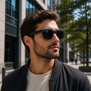 Lunettes Intelligentes W610 avec IA, Capture Vidéo 4K UHD, Micro Anti-Bruit, Audio Bluetooth, Caméra Intégrée pour Vlog YouTube - Product Image 6