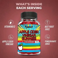 Gummies Minceur au Vinaigre de Cidre de Pomme pour Adultes Marque Blanche – Favorisent la Digestion, Soutiennent le Contrôle du Poids, Complément Alimentaire pour la Perte de Poids