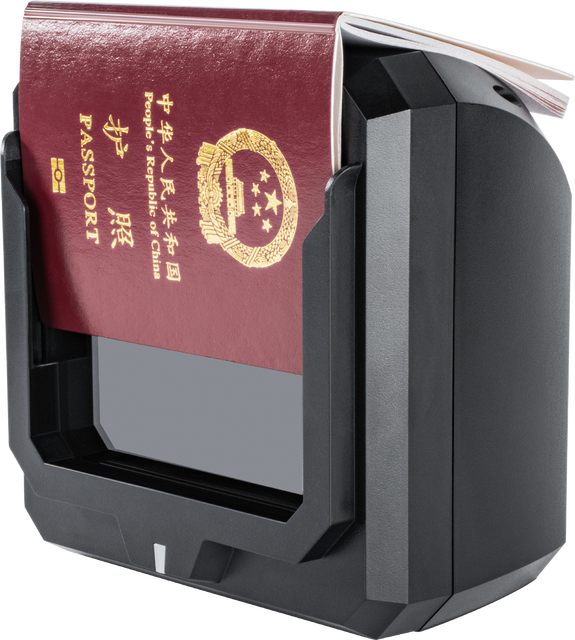 Factory OCR MRZ Desktop Series Full-page Passport Reader for Airport&Border Crossings&e-Commerce