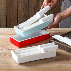 Xiangyuan <b>melamine</b> tableware and <b>plates</b> for commercial hot pot restaurants, imitation porcelain handmade shrimp paste tool set, - Product Image 2