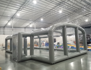 Tienda de cúpula transparente de PVC grande personalizada, tienda de piscina inflable portátil hermética, cubierta de piscina inflable transparente, casa de burbujas - Product Image 2