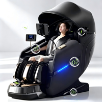Fauteuil de massage VCT 2026 moderne 4D à gravité zéro avec logo OEM ODM, siège de massage corporel spa, mouvement à 6 rouleaux