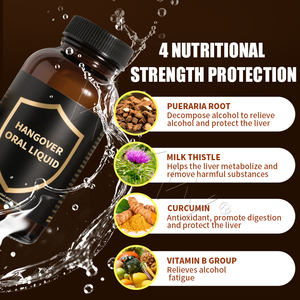 Bebida Líquida Natural para Recuperação de Ressaca, Suporte à Saúde do Fígado, Suplemento de Limpeza e Desintoxicação - Product Image 3