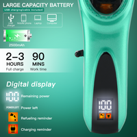 Máquina Cortadora de Pelo Inalámbrica de Alta Velocidad con Motor Maglev, Batería Grande, Cuchilla Ajustable y Recargable