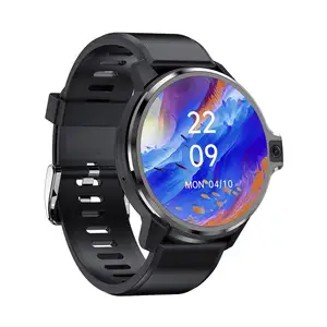 OEM Android Smart watch Customization 4G LTE 1.6 inch IPS Round Screen Dual Camera With GPS Play Store Sports Fitness Tracking