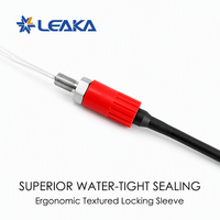 Connecteurs sous-marins compatibles SubConn, paire de connecteurs micro MCIL5F+MCBH5M mâle-femelle, plaqués or, en acier inoxydable, pour la mer profonde