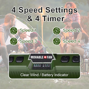 <b>Outdoor</b> Camping <b>Table</b> Fan Portable Rechargeable Fan With250mL Water Tank, RGB Lights USB Rechargeable for <b>Outdoor</b> Use - Product Image 5