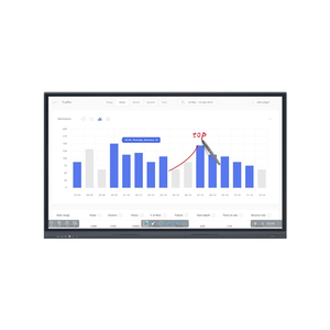 4K Lcd Flat Panel Digital Smart Board Pantalla táctil Pantalla interactiva Precios al por mayor 55 65 75 Inch LED Smart Blackboard Ltd. - Product Image 2