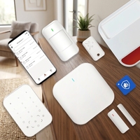 LHD8100 Alarma Antirrobo para el Hogar, Gestión Multiusuario por Aplicación Web, Paquete con Logotipo Personalizado, Aplicación Estable, Servidor en la Nube de la UE
