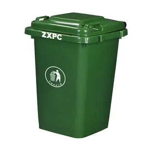 13 갤런 쓰레기통 PP 재료 저렴한 실내 50 리터 지속 가능한 삼키기 플라스틱 중형 스윙 뚜껑 쓰레기 폐기물 직사각형