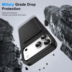Étui de fente pour carte de haute qualité pour iPhone 17 Pro Max Design Simple de luxe Vente chaude Couverture de télé<span class=keywords><strong>phone</strong></span> portable Antichoc - Product Image 3