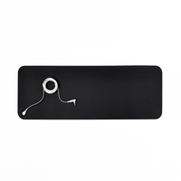 Tapis de mise à la terre en cuir 40*60cm, 25*68cm, tapis de mise à la terre universel avec cordon droit de 15 pieds et boîte, tapis de pieds mis à la terre